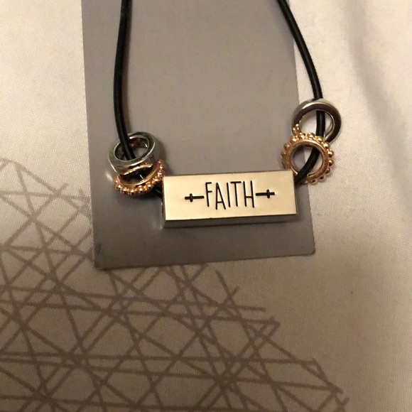 Faith Necklace NWOT - Picture 2 of 2